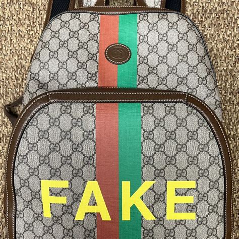 gucci backpack replica vs real|gucci backpack dupe.